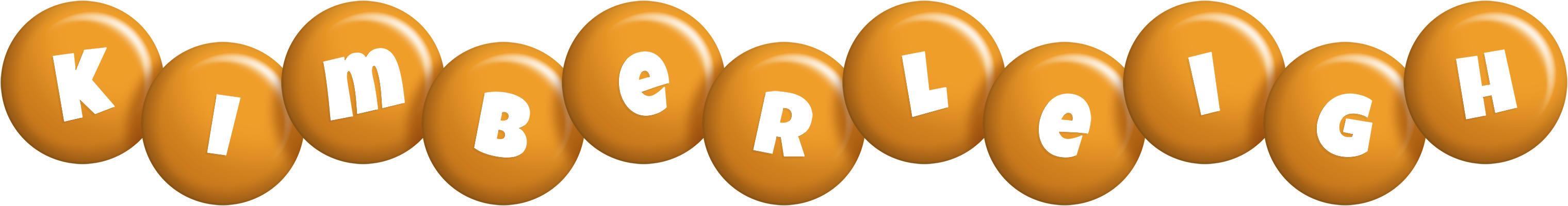 Kimberleigh candy-orange logo