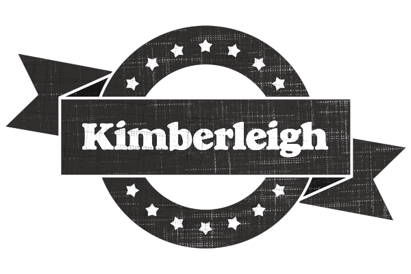 Kimberleigh grunge logo