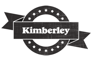 Kimberley grunge logo