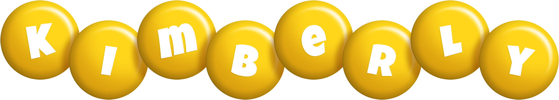 Kimberly candy-yellow logo