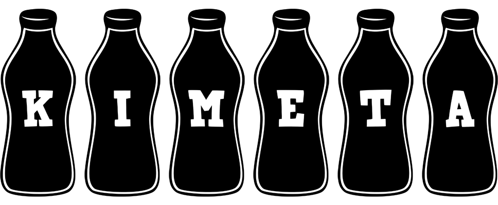 Kimeta bottle logo