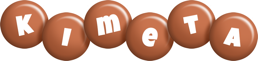 Kimeta candy-brown logo