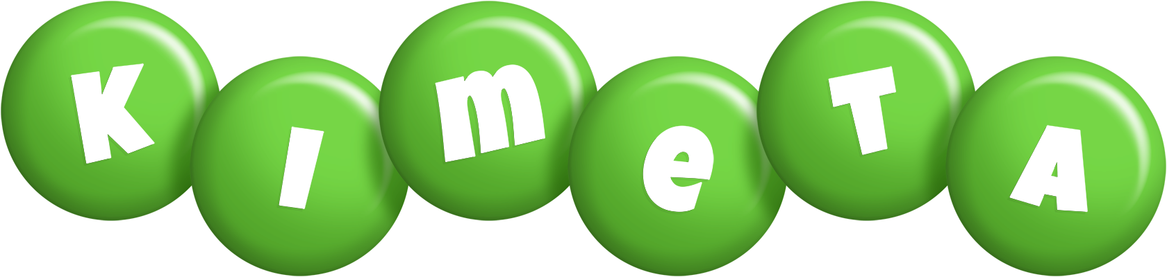 Kimeta candy-green logo