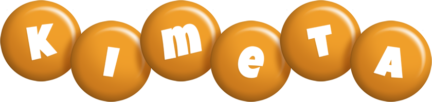 Kimeta candy-orange logo