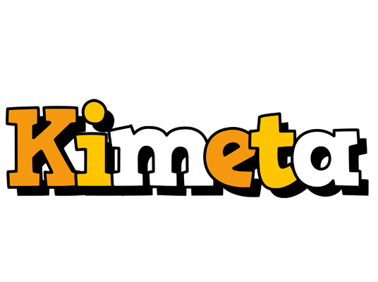 Kimeta cartoon logo