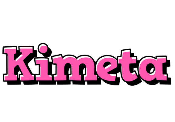 Kimeta girlish logo
