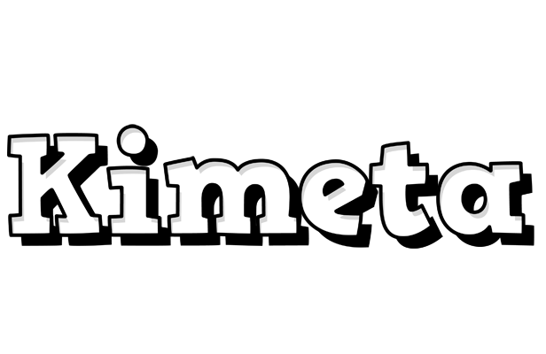 Kimeta snowing logo