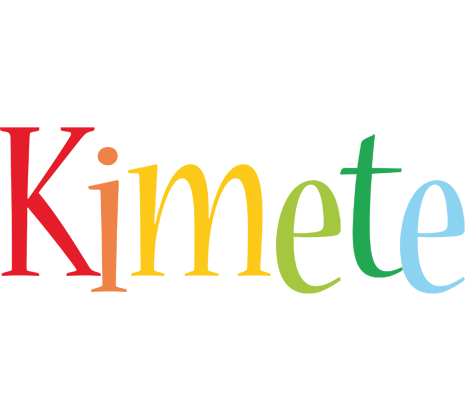 Kimete birthday logo