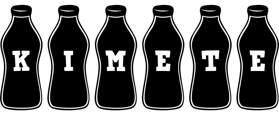 Kimete bottle logo