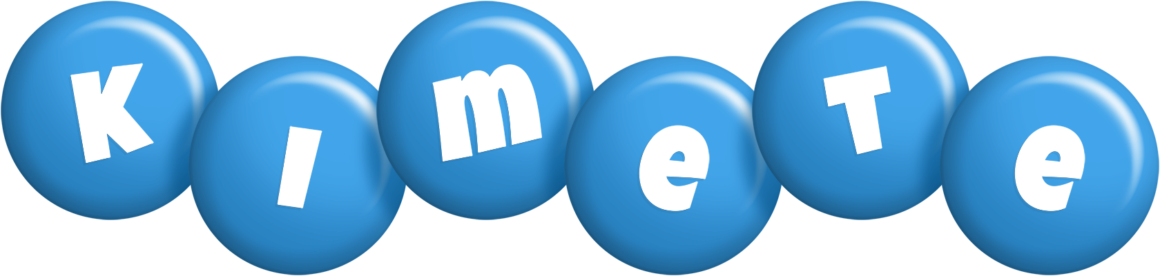Kimete candy-blue logo