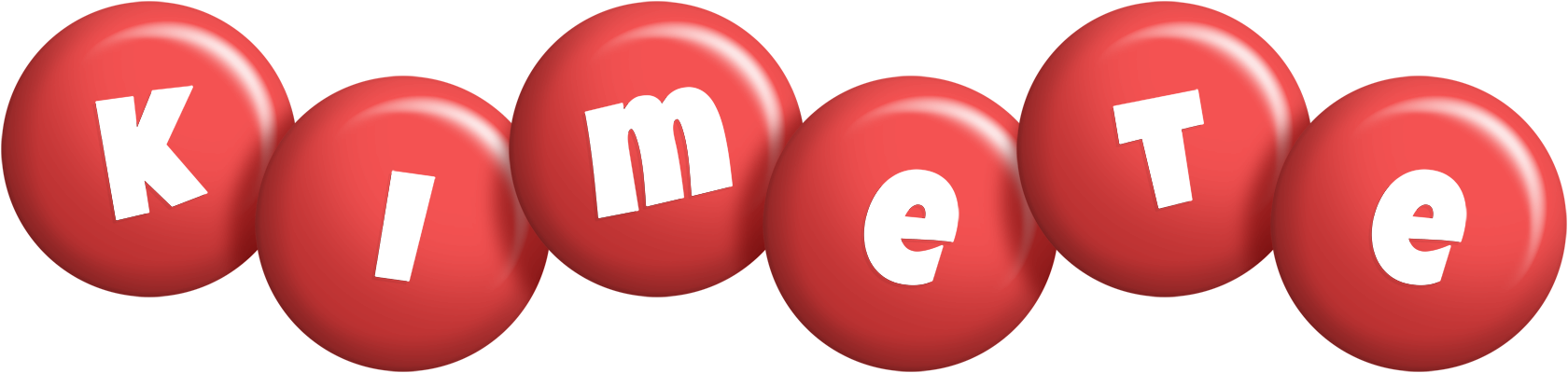 Kimete candy-red logo