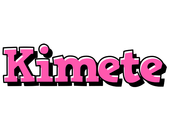 Kimete girlish logo