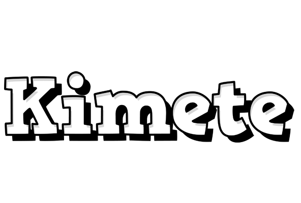 Kimete snowing logo