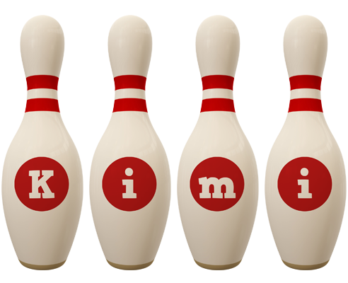 Kimi bowling-pin logo