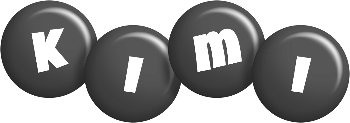 Kimi candy-black logo