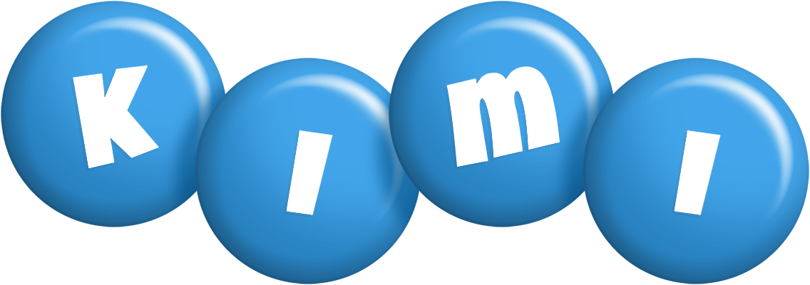 Kimi candy-blue logo
