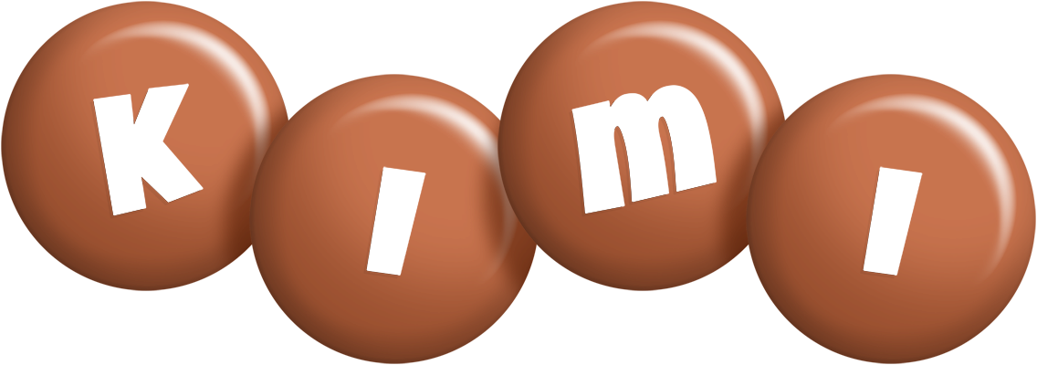 Kimi candy-brown logo