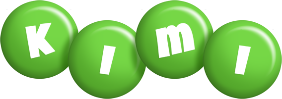 Kimi candy-green logo