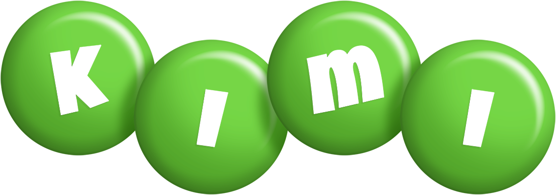 Kimi candy-green logo
