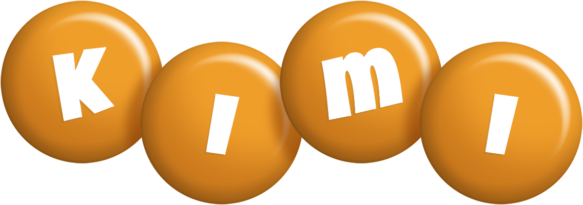 Kimi candy-orange logo