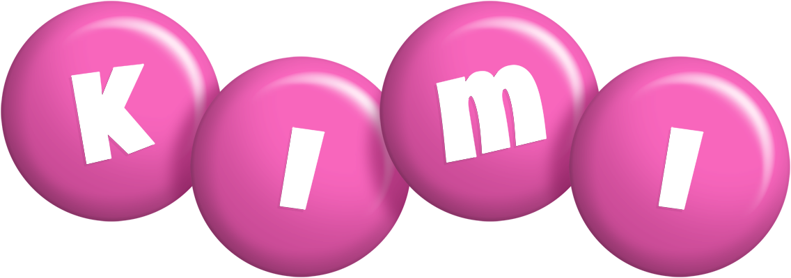 Kimi candy-pink logo