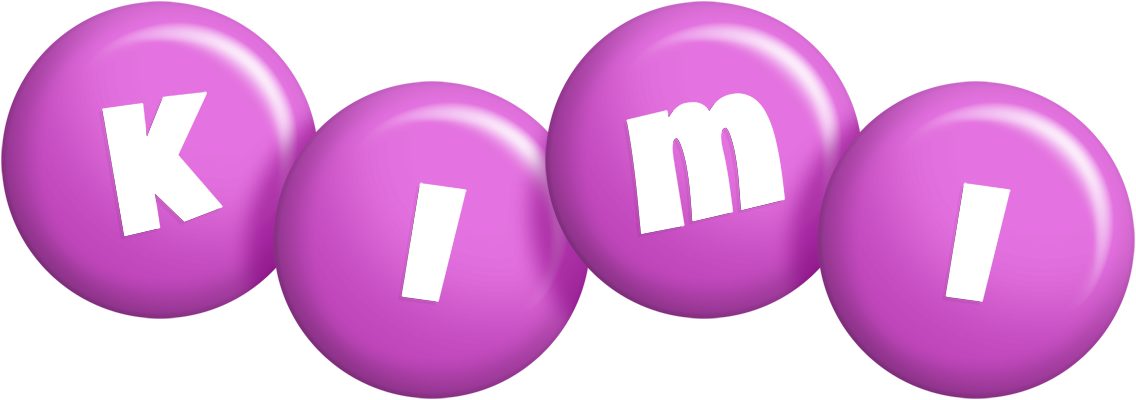 Kimi candy-purple logo