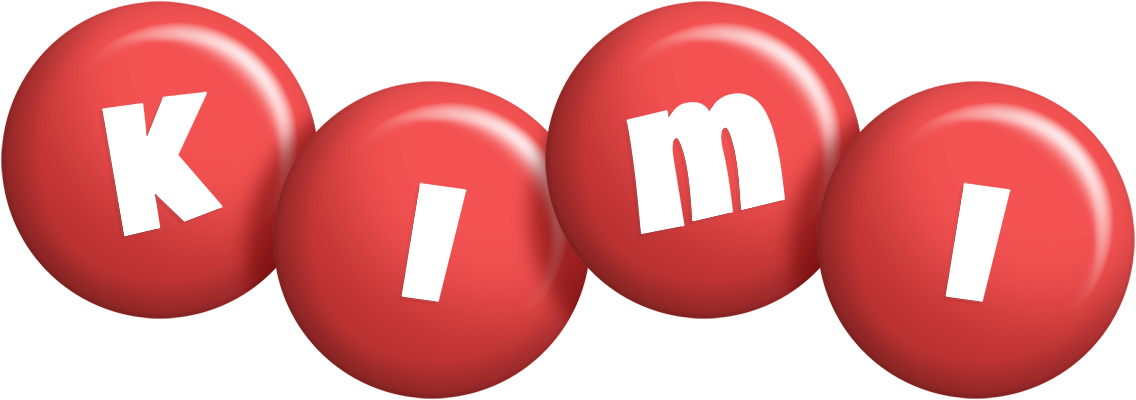 Kimi candy-red logo