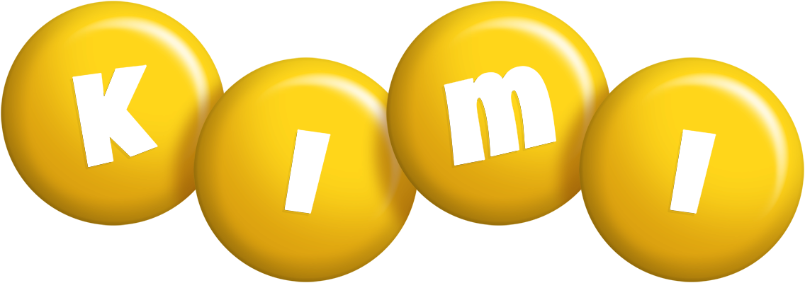 Kimi candy-yellow logo