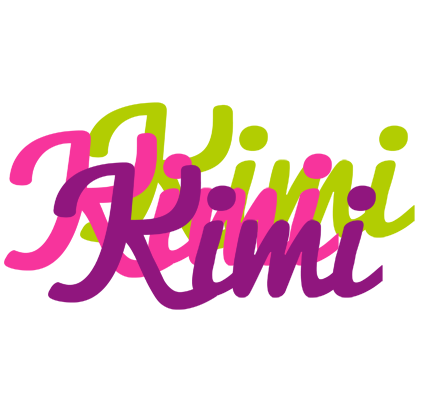 Kimi flowers logo