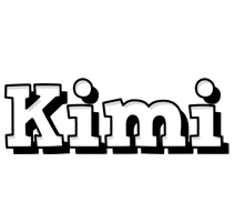 Kimi snowing logo