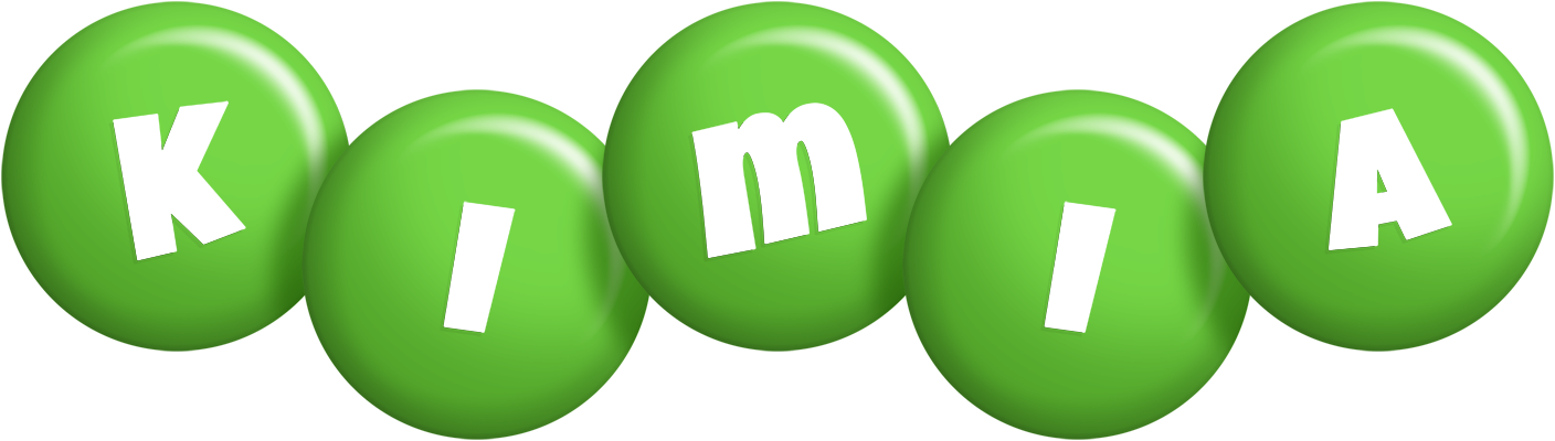 Kimia candy-green logo