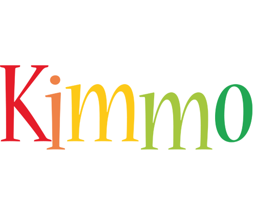 Kimmo birthday logo