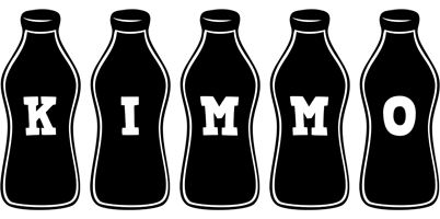 Kimmo bottle logo