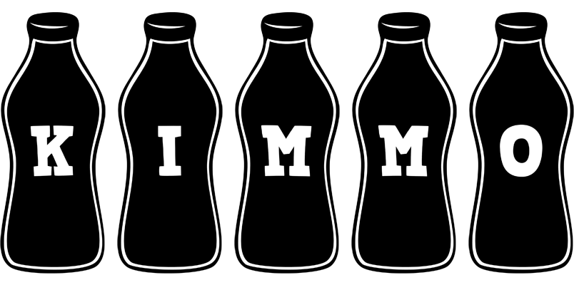 Kimmo bottle logo