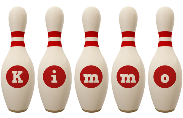 Kimmo bowling-pin logo