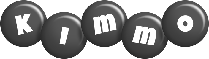 Kimmo candy-black logo