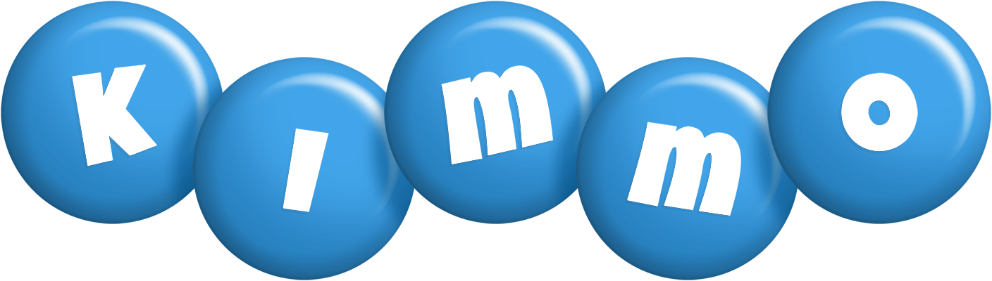 Kimmo candy-blue logo