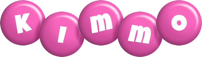 Kimmo candy-pink logo