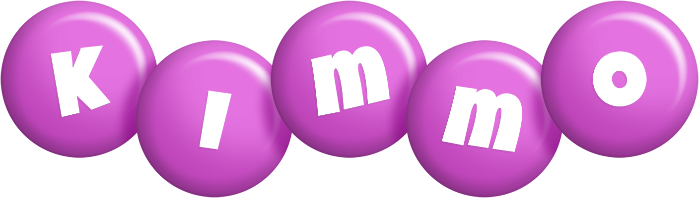 Kimmo candy-purple logo