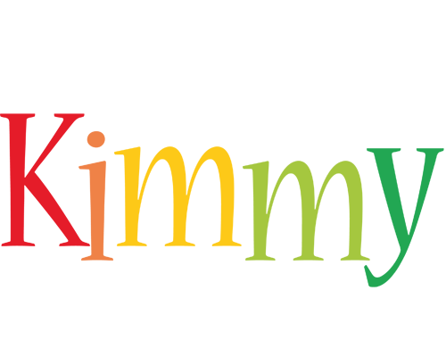 Kimmy birthday logo