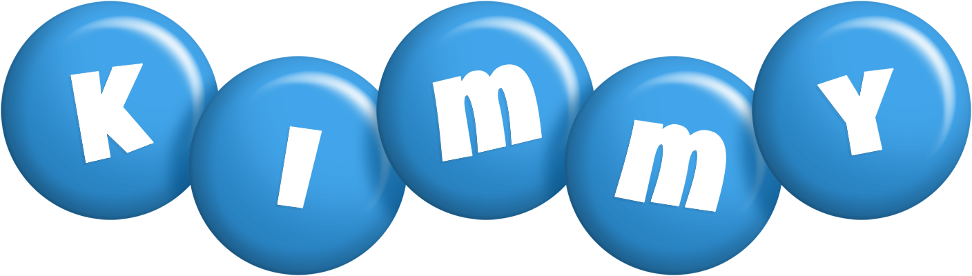 Kimmy candy-blue logo