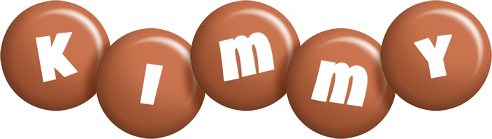 Kimmy candy-brown logo