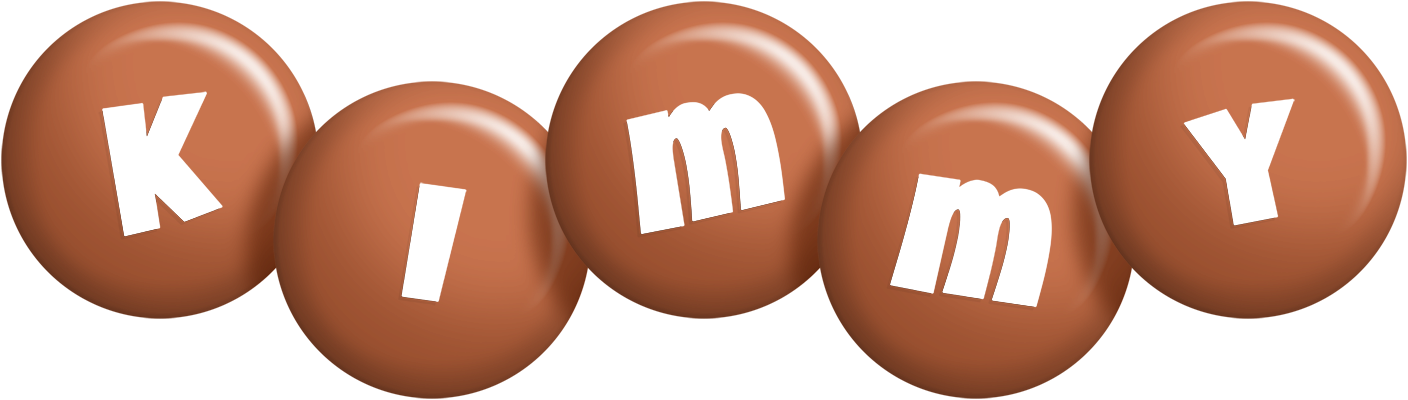 Kimmy candy-brown logo