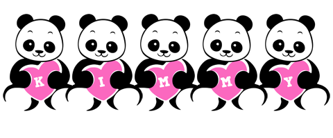 Kimmy love-panda logo