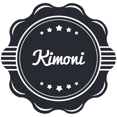 Kimoni badge logo