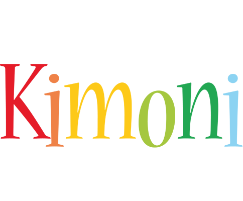 Kimoni birthday logo