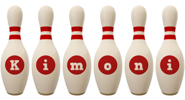 Kimoni bowling-pin logo