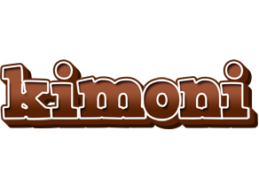 Kimoni brownie logo