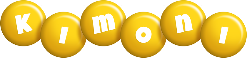 Kimoni candy-yellow logo