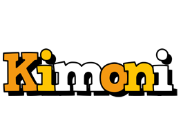 Kimoni cartoon logo